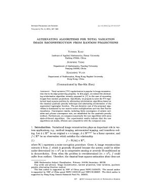 Fillable Online math nju edu ftvcs2009 form Fax Email Print - pdfFiller