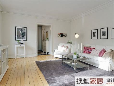 87平米简洁细长的公寓设计 素色系的温暖窝 - 家居装修知识网