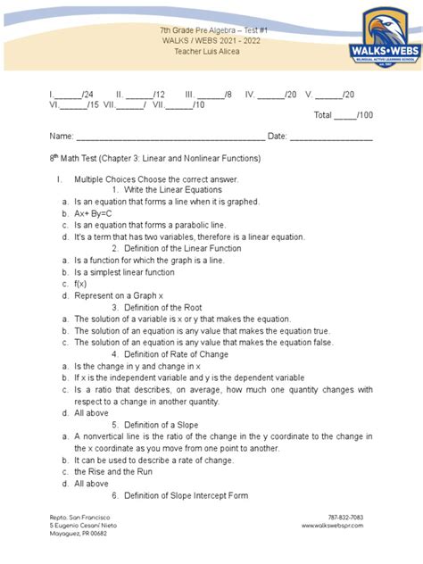 Algebra Math Test 的图像结果