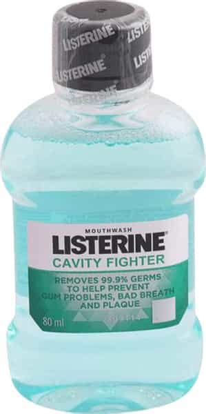 Buy LISTERINE CAVITY FIGHTER MOUTHWASH 80ML Online & Get Upto 60% OFF ...