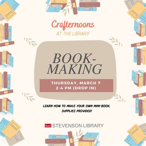Crafternoon! | Stevenson Library News