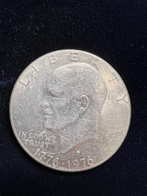 1776-1976-D Eisenhower Liberty Bell Moon One Dollar US Bicentennial ...