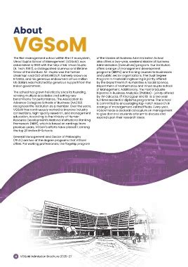 Page 6 - VGSOM Admission Brochure 2025-27