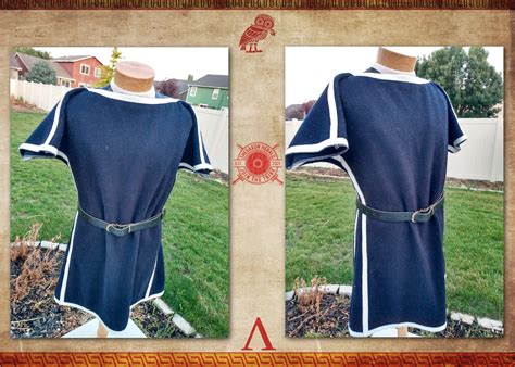 Mycenaean Charioteer Tunic: Bronze Age Greek Wool Garment || Authentic ...