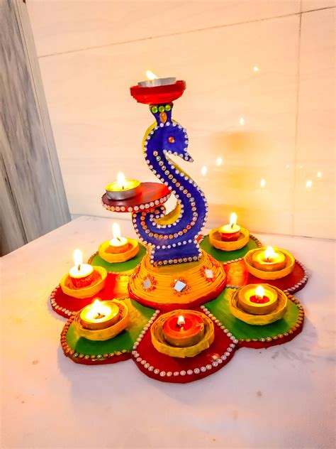 Diwali Diya Diwali Craft Diwali Gifts Candle Decorations Diy Diwali ...