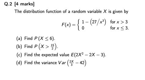 Image result for Distribution Function of a Random Variable