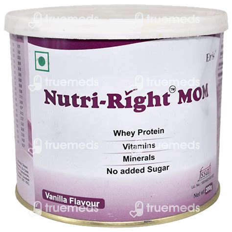 Nutriright Mom Cookies Biscuit 200 Gm - Uses, Side Effects, Dosage ...