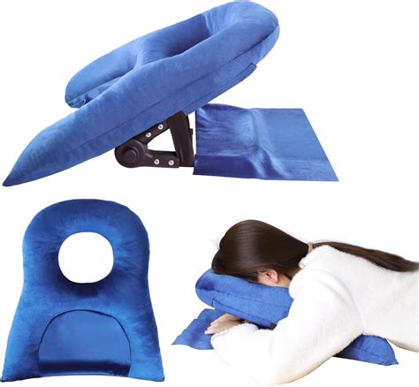 Amazon.com: Face Down Pillow - Adjustable Stomach Sleeping Pillow for Recovery After Eye Surgery ...