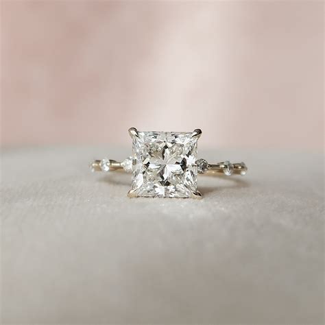 Beautiful Princess Cut Engagement Rings