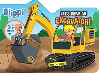 Blippi: Let's Drive an Excavator! (Deluxe Board Book) : Editors of ...