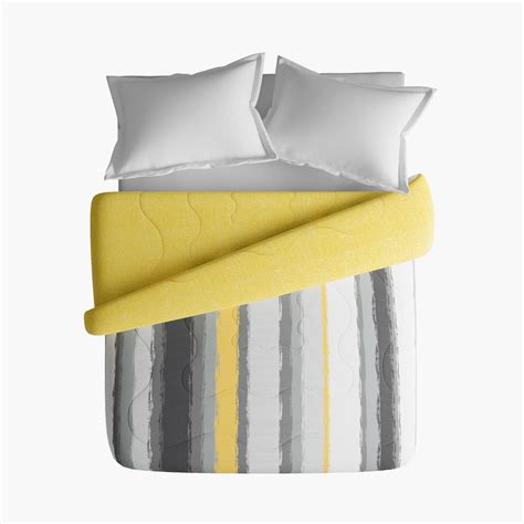 Buy PORTICO Marvella Cotton Striped Double Comforter from Portico at ...