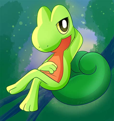 Image result for Treecko Drawing