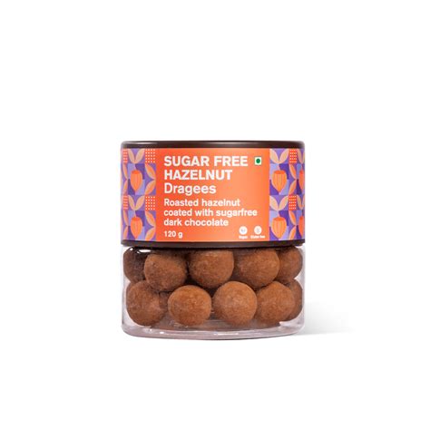 Sugar Free Dark Hazelnut Dragees Jar – éntisi