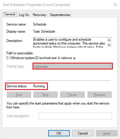 Image result for Windows Task Scheduler Not Running