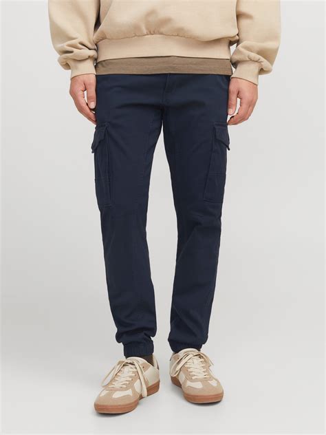 Slim Fit Cargo trousers | Dark Blue | Jack & Jones®