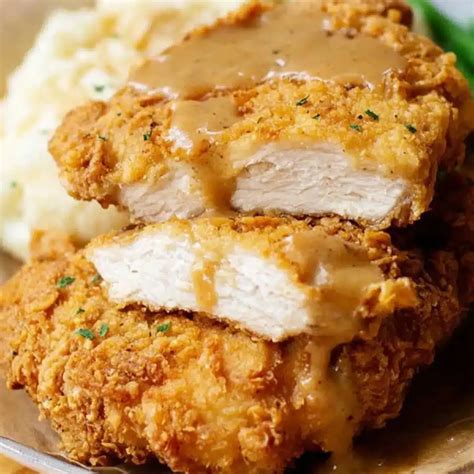 Country Fried Chicken Recipe: Easy Crispy Comfort Food - Recipe by ...