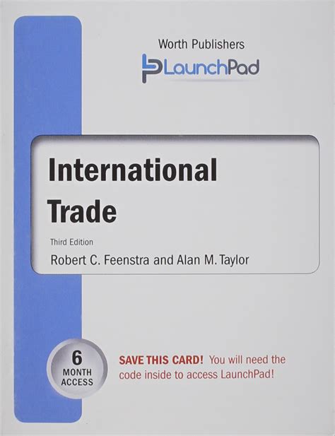 Buy Launchpad for Feenstra's International Trade Six Month Access Book ...