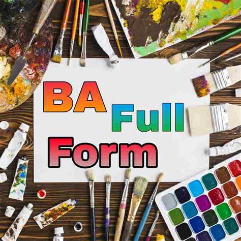 Image result for BA Programme Full Form