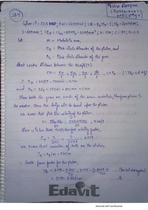 Mechanical Assignment (Operational Research)-2 - Mechanical Engineering ...