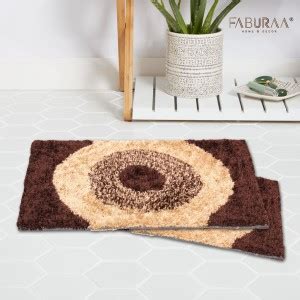 Faburaa Cotton Bathroom Mat - Buy Faburaa Cotton Bathroom Mat Online at ...
