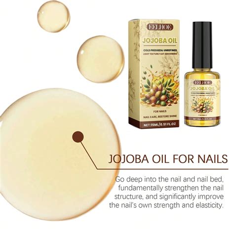 15ml Cuticle Care Jojoba Oil - Prevent Ingrown Nails And Provide ...