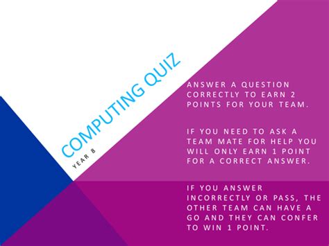 Image result for Introduction to Computing Quiz