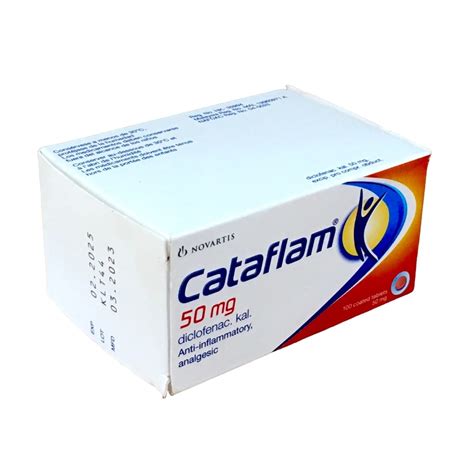 Cataflam 50mg Tablets 100's - HEMLOCK PHARMACY