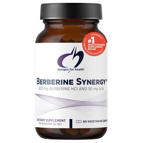 Designs For Health Berberine Synergy Berberine Hcl 400mg Alpha Lipoic ...