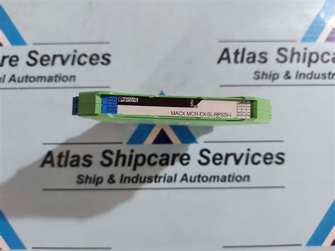 PHOENIX CONTACT MACX MCR-EX-SL-RPSSI-I REPEATER POWER SUPPLY SMART ...