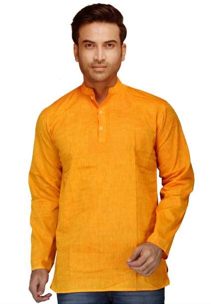 Khadi Mens Kurta - Buy Khadi Mens Kurta online at Best Prices in India ...