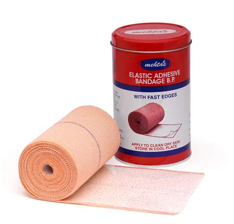 Buy Mehta’s Elastic Adhesive Bandage | Sports Injury & Sprain Support ...