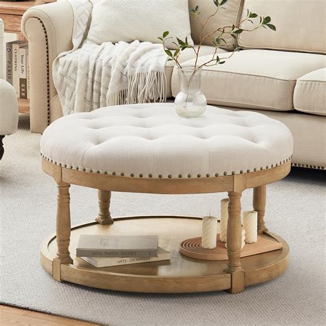 Amazon.com: Giantex Large Ottoman Coffee Table - 29 inch Oversized ...