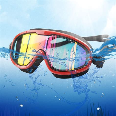 Buy Dravizon Swimming Goggles Silicone Anti-Fog, UV Protection for ...