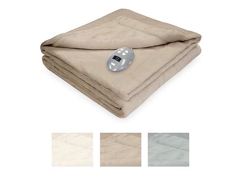 Soft Heat 856689 Low Voltage Heated Electric Velvet Plush Warming ...