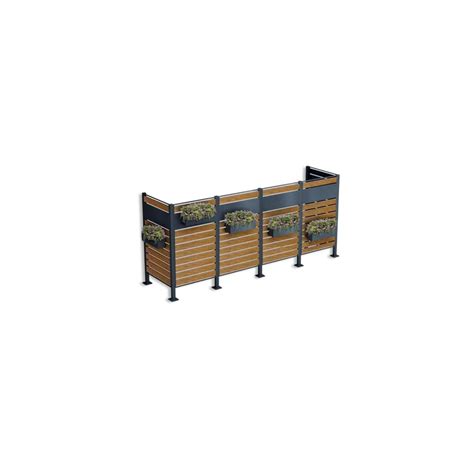 Metzler Wheelie Bin Fence with Privacy Screen and India | Ubuy