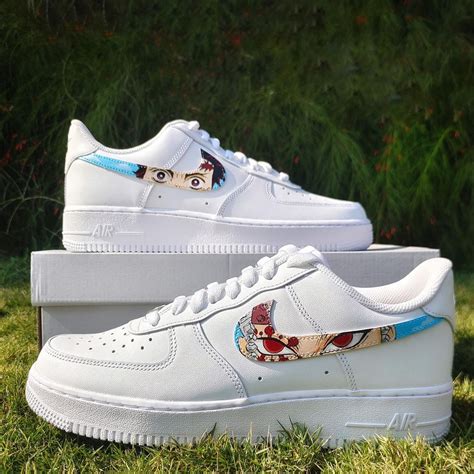 Nike Air Force 1 x Tengen Uzui x Tanjiro Eyes – Knickgasm