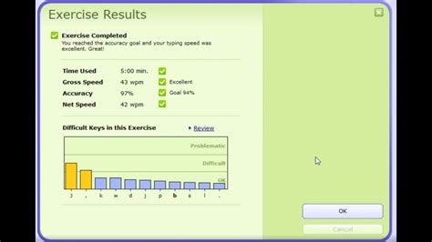 TypingMaster Speed Test 的图像结果