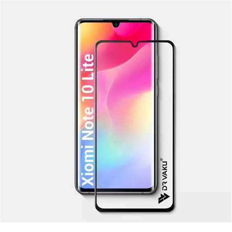 Dr. Vaku ® Xiaomi Mi Note 10lite Full Edge-to-Edge Ultra-Strong Ultra ...
