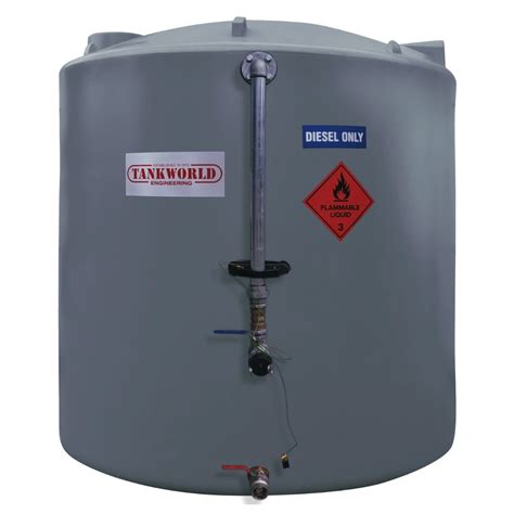 Diesel Storage Tank 10,000Ltr - Poly - Tankworld Australia