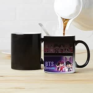 Buy The Dynamic Store BTS Cartoon Music Band V Suga J-Hope Jungkook Jin ...