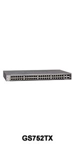 NetgearGS728TX-100NES Smart Managed Pro Stackable Switch - Buy ...