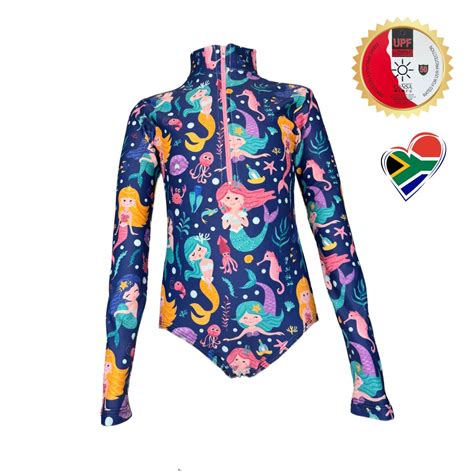 Mermaids Swim Costume Bathing Suit | UPF50+ Swimwear | Moosel