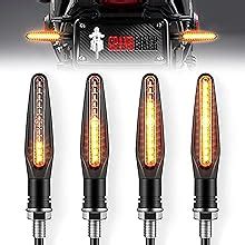 Grandbiker Original Waterproof Flexible Rubber 9 Led K.T.M Style ...