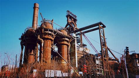 钢铁厂摄影图__工业生产_现代科技_摄影图库_昵图网nipic.com