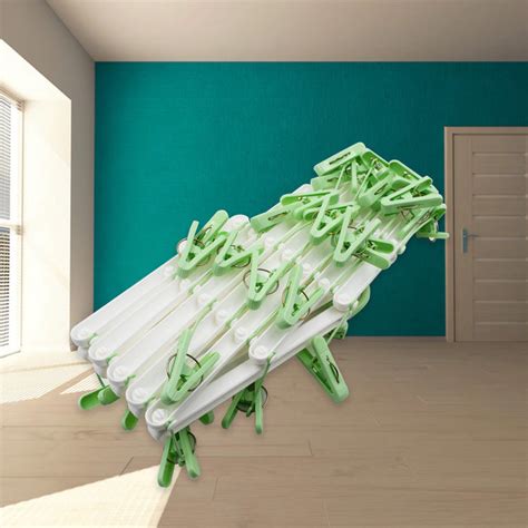 6921 Big Adjustable Clothes Hanger, Windproof Tumble Dryer, Extendable ...