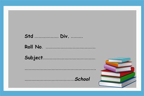 Book Style Name Slips | 12x18" Sheet with 36 Labels - love craft gift