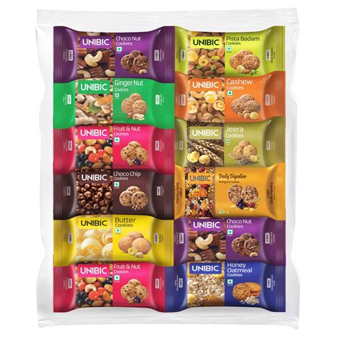 Unibic Assorted Cookies, 67.5g (Pack of 12, 810g) – Unibicestore