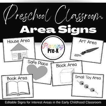 Classroom Area Signs 的图像结果