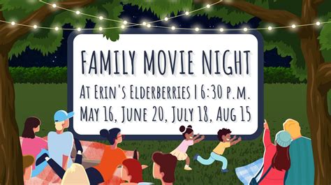 Free Family Movie Night at Erins Elderberries, 4257 Aiken Drive Suite D ...