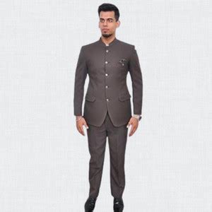 RISANI Jodhpuri Bandhgala Suits Solid Men Suit - Buy RISANI Jodhpuri ...